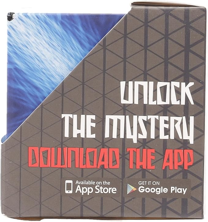 SHASHIBO Shape Shifting Box - STEM Magnetic Fidget Cube That Transforms Into Over 70 Shapes, Download Fun in Motion Toys Mobile App (Blue Planet)