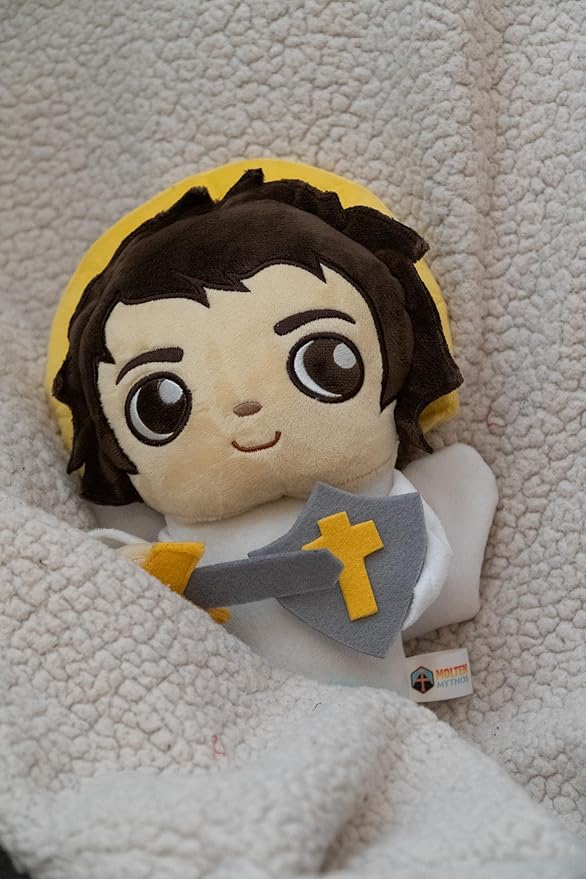 Guardian Angel Plushie - Perfect for Baby Gifts, Baptism Gifts, Catholic Gifts, Christian Gifts, for Your Godson or Goddaughter, Baby, Toddler and More! Adorable and Inspirational!