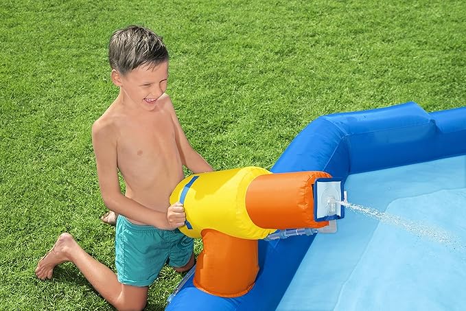 H2OGO! 19'8" x 12'4" x 8'8" Wild Tide Mega Water Park