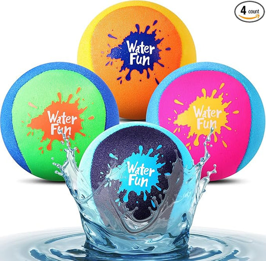 Water Skipping Ball for Children Water Bouncing Beach Pool Toy Ball for Adult Swimming Pool Games Party Favors Decoration