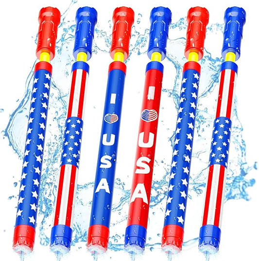 Water Gun Squirt Toys for Kids Adults: Outdoor Super Blaster Water Guns for Kids Age 3-4-5-8-12 Bulk - Fun 4th of July Pool Toys for Swimming Beach Summer Outside Party Games