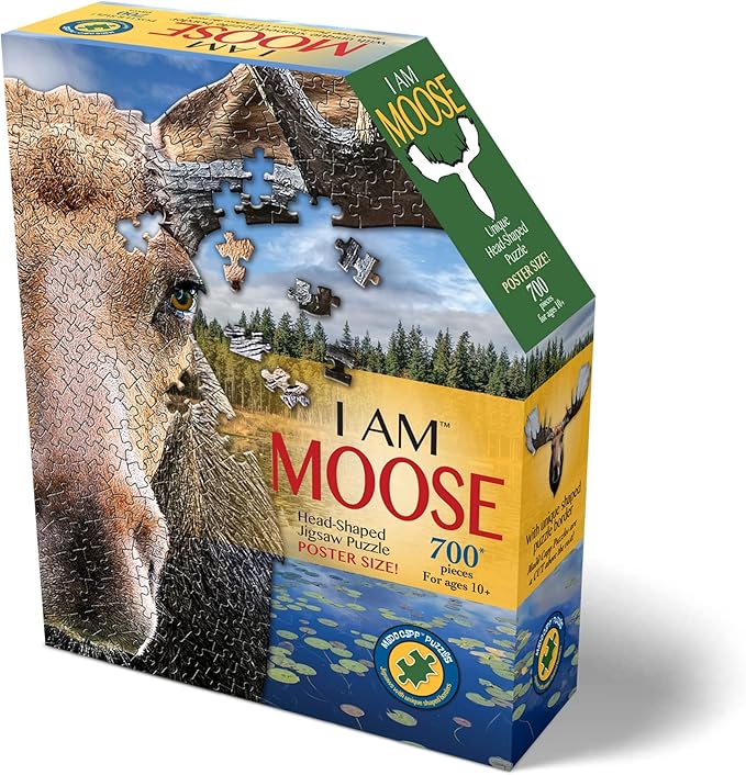 Madd Capp MOOSE 700 Piece Jigsaw Puzzle For Ages 10 and up