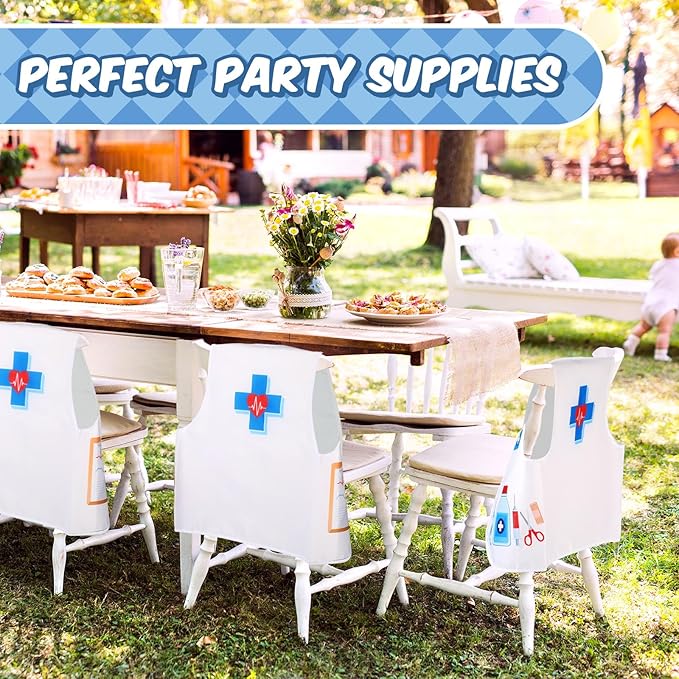 Panitay 12 Pcs Kids Community Helper Dress up Vest, Boy & Girl Career Cosplay Party Costume for Toddlers Occupation Role Play