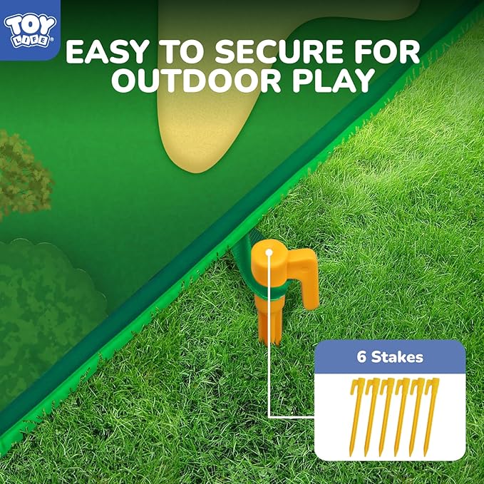 TOY Life Chipping Golf Game Mat Indoor Outdoor Games for Adults and Family Kids Outdoor Play Equipment Stick Chip Game Indoor Golf Set Backyard Games Outdoor Toys for Kids