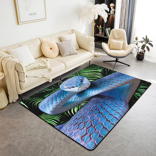 Guitar Area Rug 5x7, Beth Rugs, Rock Music Carpet for Kids Boys Girls, Marble Music Theme Hippie Modern Non Slip Decorative Rug for Living Room