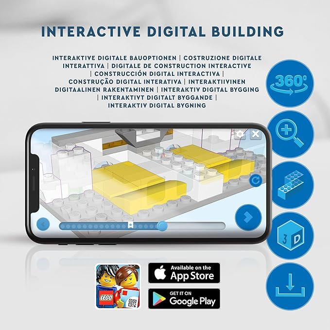 LEGO Santa's Sleigh - Building Toys for Kids, Boys & Girls, Ages 9+ - Indoor Christmas Decorations for Home W/Santa Claus Figurine & Reindeer - Gifts for Boys & Girls - 40499