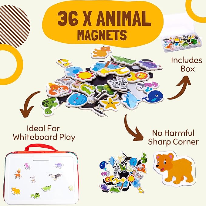 Toddler Travel Toys – My Preschool Busy Book, Airplane Activities for Kids Ages 3-5, Reusable Sticker Book, Water Coloring Book, Preschool Workbooks, 3D Puzzle, Travel Toy for Car or Plane