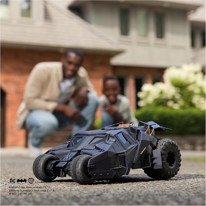 DC Comics Batman, Official Batmobile Tumbler RC, 1:15 Scale, 85th Anniversary Dark Knight Trilogy Special Edition Collectible Kids Toys for Boys Ages 4 and Up