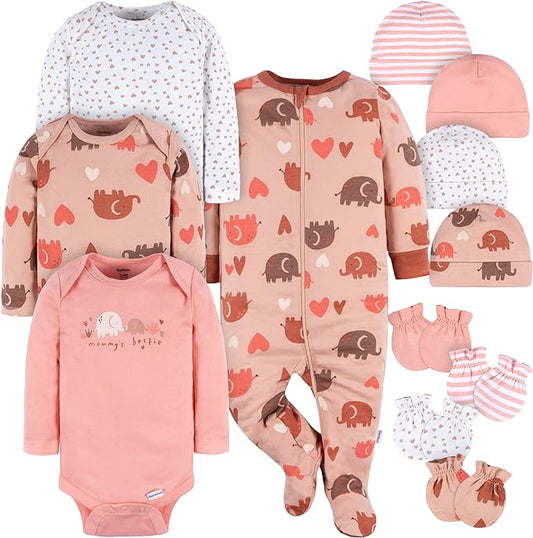 Gerber baby-girls Boys and Girls 12 Piece Layette Gift Set