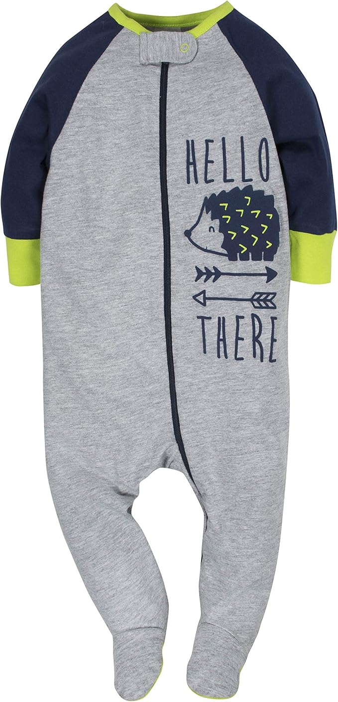 Gerber Baby Boys 4 Pack Sleep 'N Play Footie