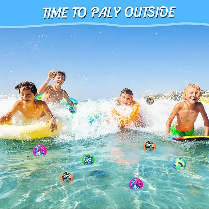 Water Skipping Ball for Children Water Bouncing Beach Pool Toy Ball for Adult Swimming Pool Games Party Favors Decoration