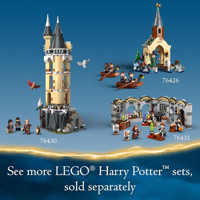 LEGO Harry Potter Hogwarts Castle: The Great Hall, Castle Toy Playset with 11 Minifigures, Harry Potter Collectible, Magical Gift for Boys, Girls or Any Fan, Harry Potter Toy for 10 Year Olds, 76435