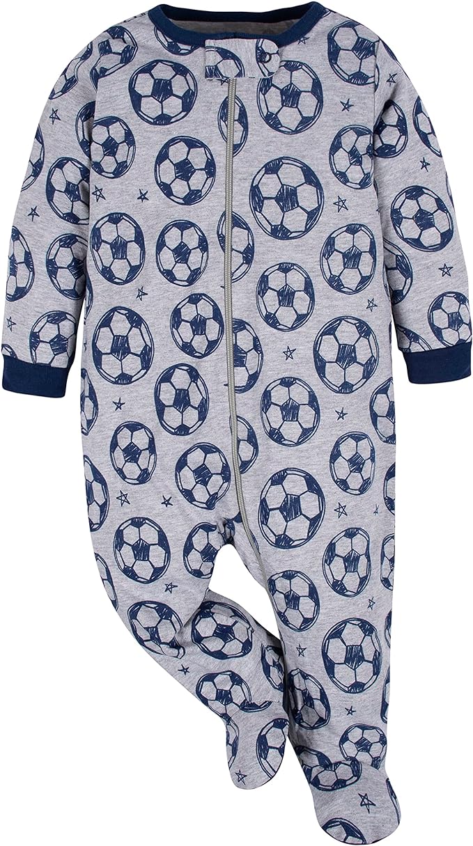 Gerber Baby Boys 4 Pack Sleep 'N Play Footie