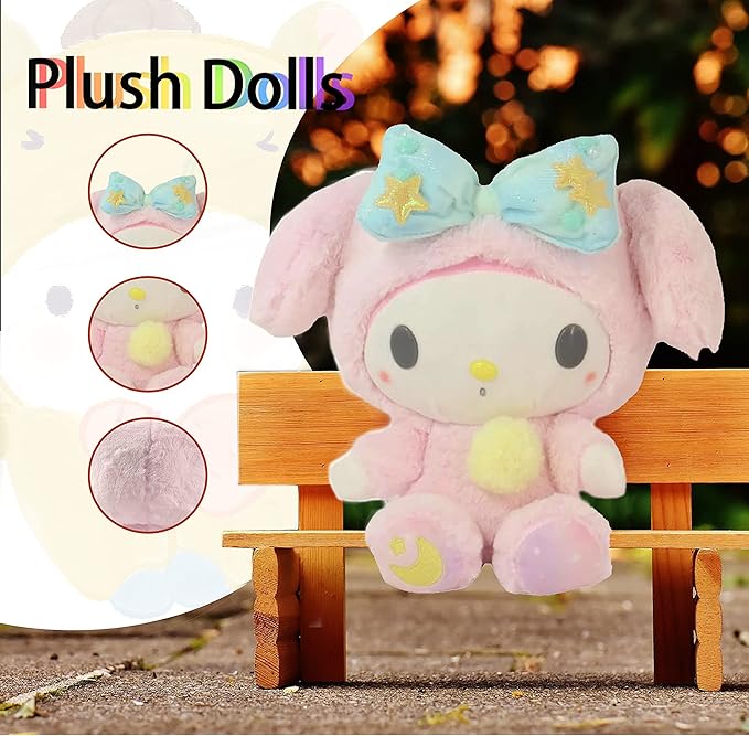 Kawaii Plush Toys, Cute Cartoon Series Anime Plush Dolls Suitable for Boys Girls and Anime Fans Gifts