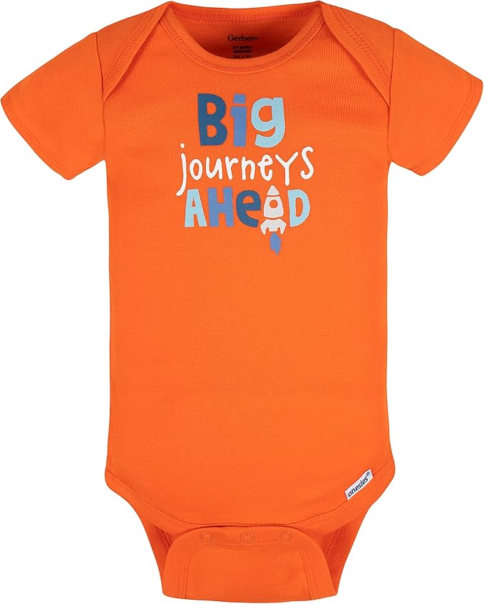 Gerber baby-boys 5-pack Short Sleeve Variety Onesies Bodysuits