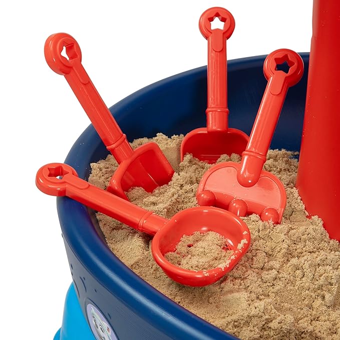 PAW Patrol Water Table by Delta Children | 3-Tier Water Table with 11-Piece Toy Set, Blue