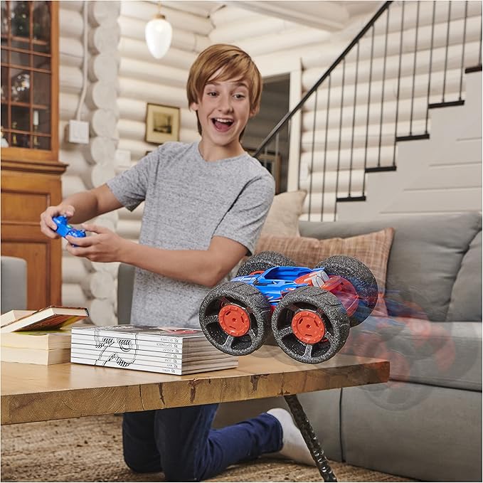 Air Hogs Super Soft, Jump Fury with Zero-Damage Wheels, Extreme Jumping Remote Control Car, Kids Toys for Kids 4 and up, 1:15 Scale