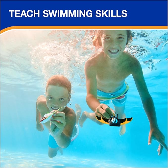 SwimWays DC Batman Zoom-A-Rays Water Toys, Kids Pool Toys & Diving Toys, Batman Toys for Kids Aged 5 & Up, 2-Pack