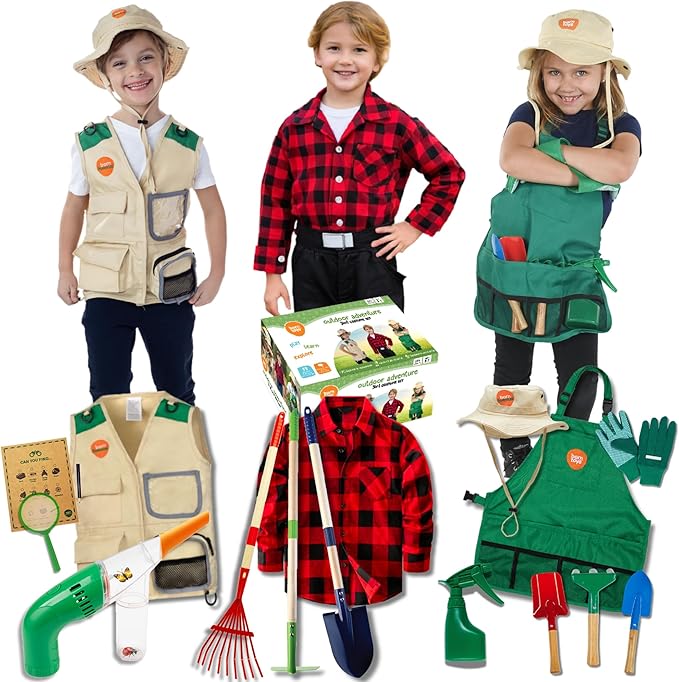 Born Toys Kids Pretend Play Costume Set for Boys & Girls
