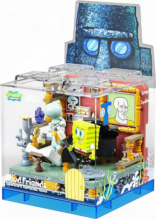 Exquisite Toy Building Block Box Set Series 1 Island Building Blocks Birthday Gifts for Boys and Girl with Themed Characters for 14+ Teenagers & Adults