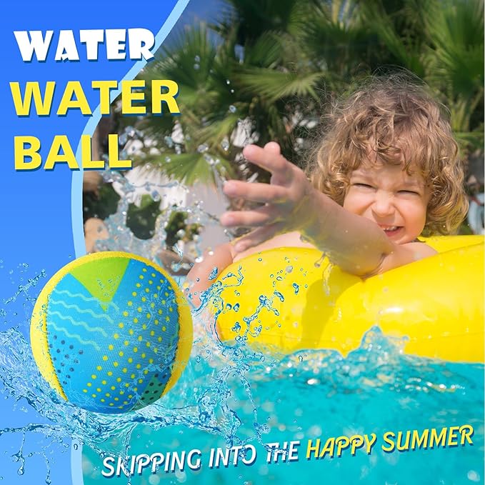 Water Skipping Ball for Children Water Bouncing Beach Pool Toy Ball for Adult Swimming Pool Games Party Favors Decoration