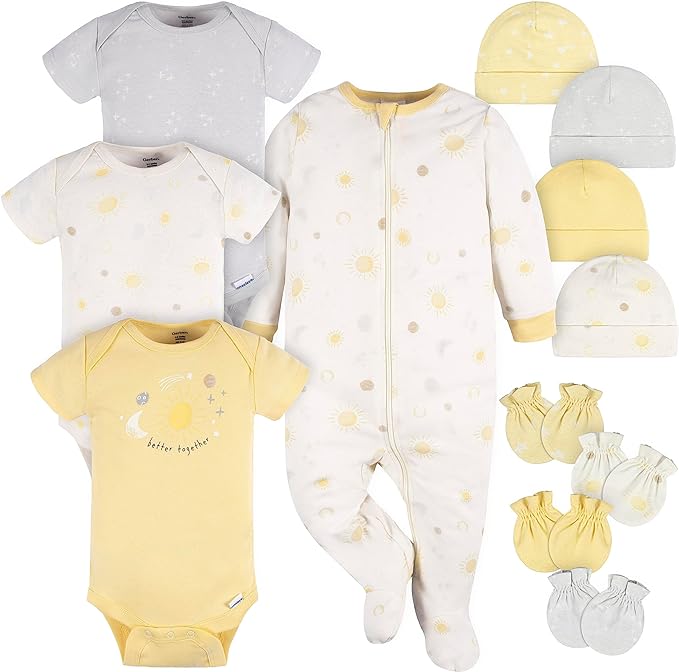 Gerber baby-girls Boys and Girls 12 Piece Layette Gift Set