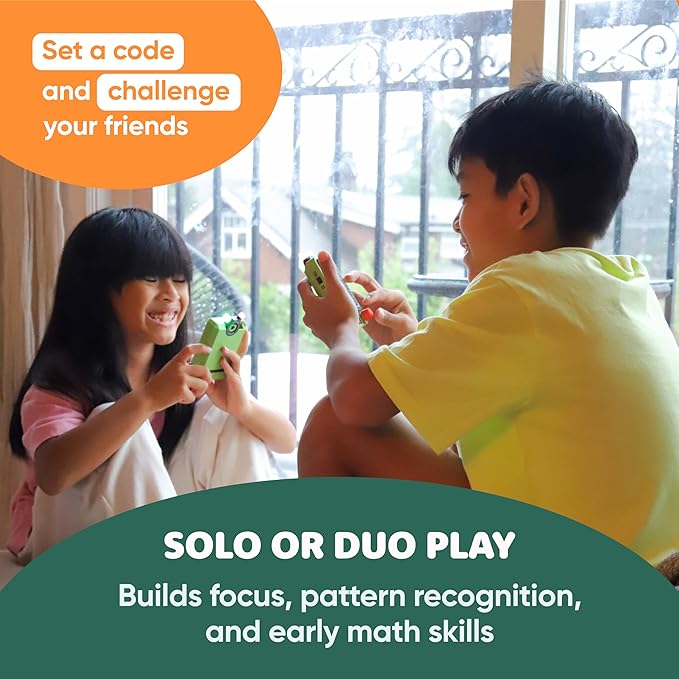 GiiKER Super Decoder, 600-Level Code-Breaking Puzzle Games for 1-2 Players, Handheld Games for Kids and Adults, Birthday Gift for Boys and Girls, Travel Games for Road Trip