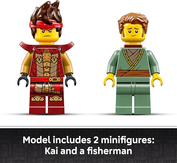 LEGO NINJAGO The Fire Knight Mech Building Set - Model Kit with Kai Minifigure from Legends Monstrosity - Teen Room Decor - Gift for Teenage Boys and Girls, Ages 14+ - 71846