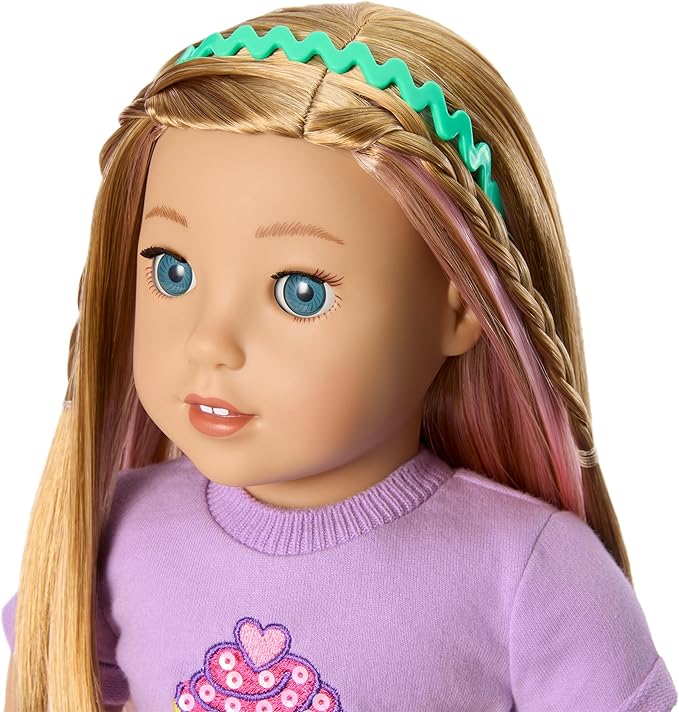 American Girl, Summer McKinny Girl of The Year 2025 Bake Sale Outfit for 18-inch Dolls, with a t-Shirt, Skirt, Headband and Shoes, Ages 6+