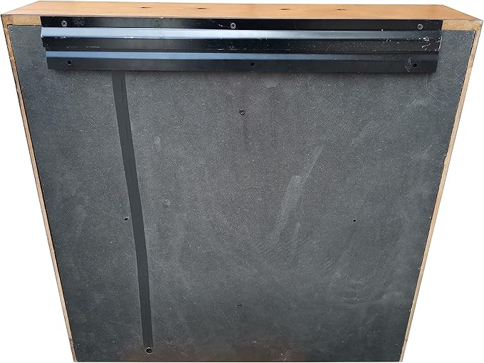 Hathaway Farmington 18-in Bristle Dart Board and Cabinet Set – Includes Self Healing Sisal Board, Rotatable Number Ring, Chalk Scoreboards & Steel-Tip Darts - Complete Dart Accessories - Walnut