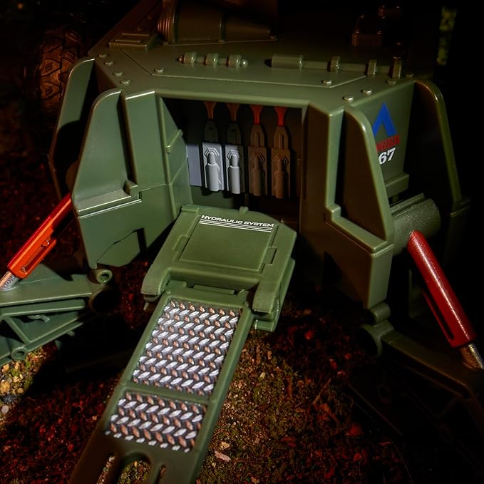 G.I. Joe Classified Series #182, Clayton “Hawk” Abernathy with M.M.S. (Mobile Missile System) Towable Vehicle, Collectible 6 Inch Action Figure Set