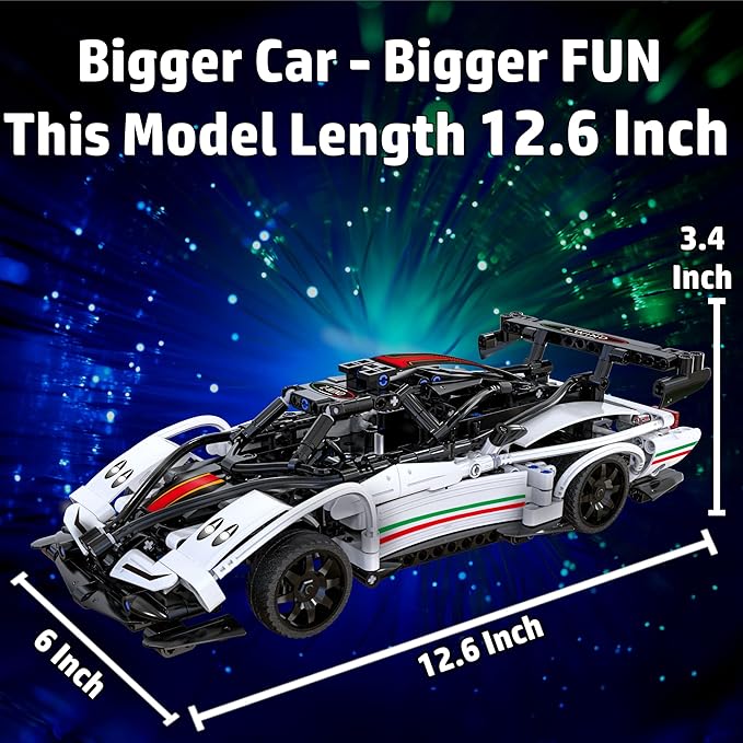 WisePlay Model Cars to Build for Adults and Kids 8-12 Year - STEM Projects for Kids Ages 12-16 Year - Build Your Own Remote Control Car - STEM Kits and Great Gift for Easter