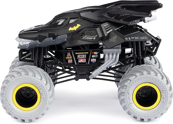 Monster Jam, Official Batman Monster Truck, Collector Die-Cast Vehicle, 1:24 Scale, Kids Toys for Boys Ages 3 and up