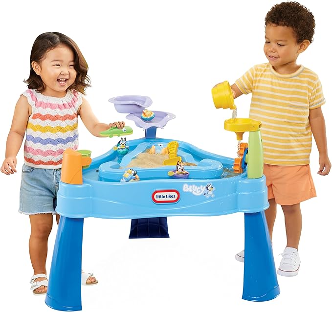 Little Tikes Bluey Water Table with 6 Accessories & Characters - Full Set (727382)