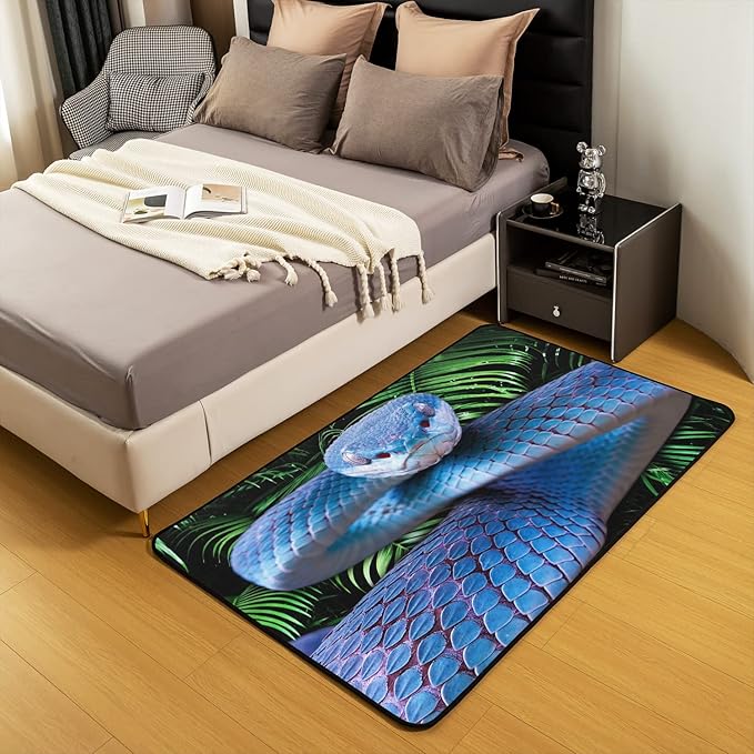 Guitar Area Rug 5x7, Beth Rugs, Rock Music Carpet for Kids Boys Girls, Marble Music Theme Hippie Modern Non Slip Decorative Rug for Living Room