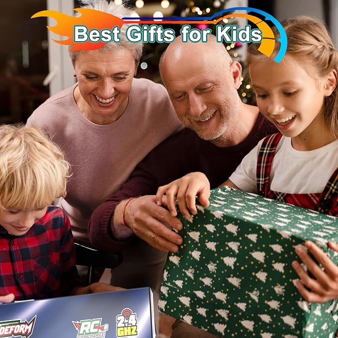 Remote Control Car, RC Stunt Snake Car 360° Roll with Hand Gesture Sensing and Touch Rotation, Super Fast Racing Car for Christmas Birthday Gift, Indoor/Outdoor Toys for 6-12 Year Old Boys Girls