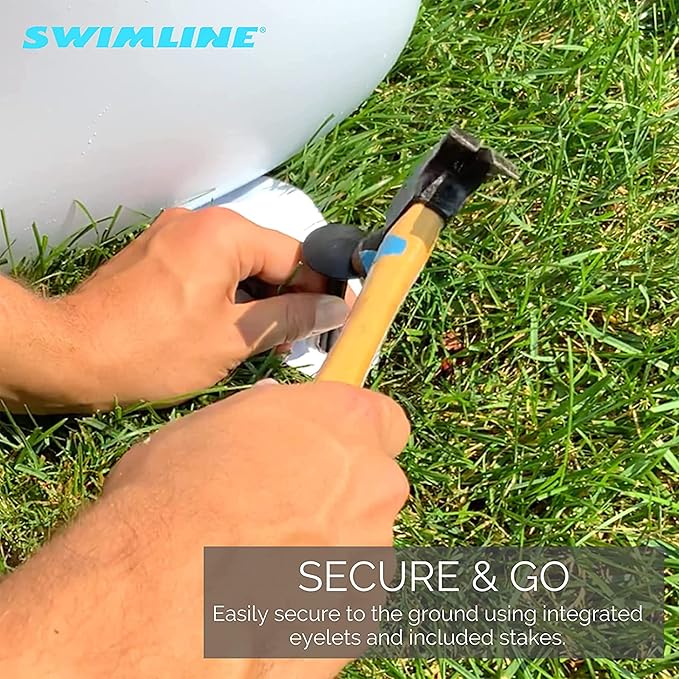 SWIMLINE Humongous Backyard Unicorn Sprinkler for Outdoor Fun and Adventure | Included Anchor Set, Standard Hose Connection, 6 Feet Tall | for Kids and Family Activity and Action