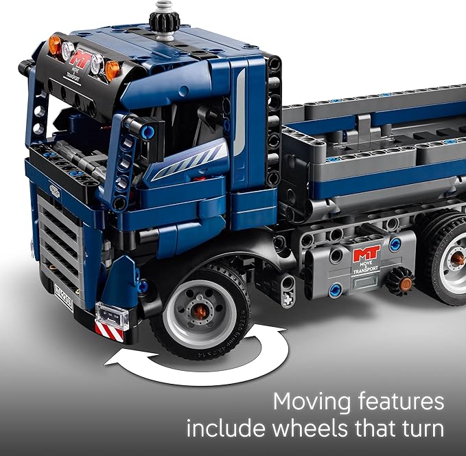 LEGO Technic Tipping Dump Truck Toy - Building Toy for Kids, Boys and Girls, Ages 9+, Construction Toy Truck - Birthday Gift Idea - 42203