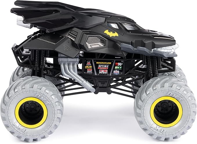 Monster Jam, Official Batman Monster Truck, Collector Die-Cast Vehicle, 1:24 Scale, Kids Toys for Boys Ages 3 and up