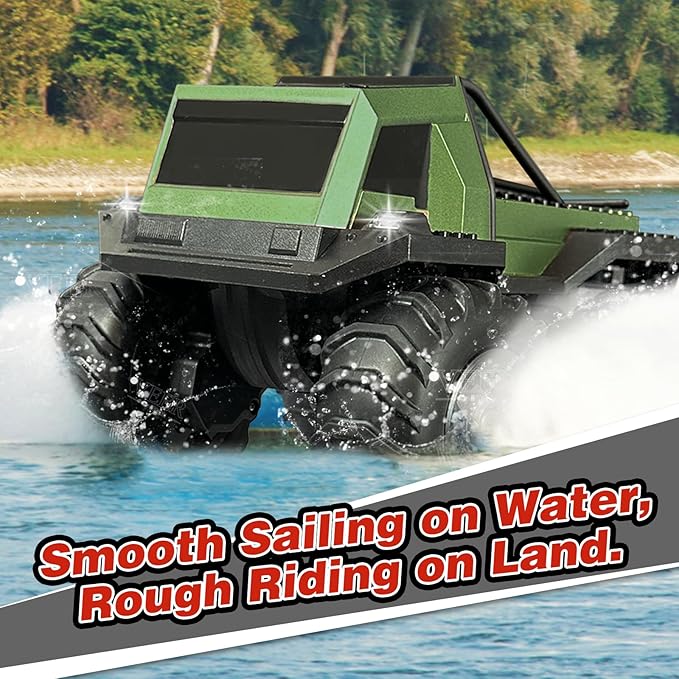 Rc Cybertruck Toy, All-Terrain Capability Remote Control Truck for Kids&Adults, Off-Road Car, Gift for Kids Ages 7 8 9 10+ Boys Green