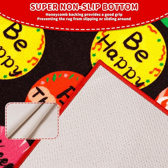 Classroom Rugs, Preschool Rugs for Elementary, School Learning Seat Area Rug, Non-Slip Educational Classroom Carpet, Washable Kids Mat for Playroom Nursery (Style 9, 13'x 7'5")