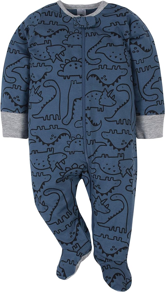 Gerber Baby Boys 4 Pack Sleep 'N Play Footie