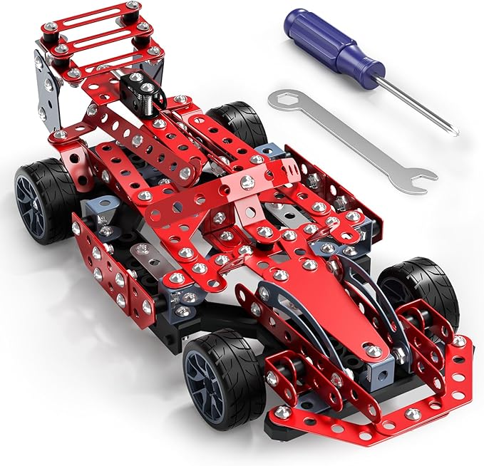 STEM Building Projects Toys - Model Car Kit DIY Building STEM Projects Toys for Kids Boys Girls Ages 8-12-16, Assembly Science Kit Model Car Birthday Gift Toys for Kids Boys 8 9 10 11 12 Years Old