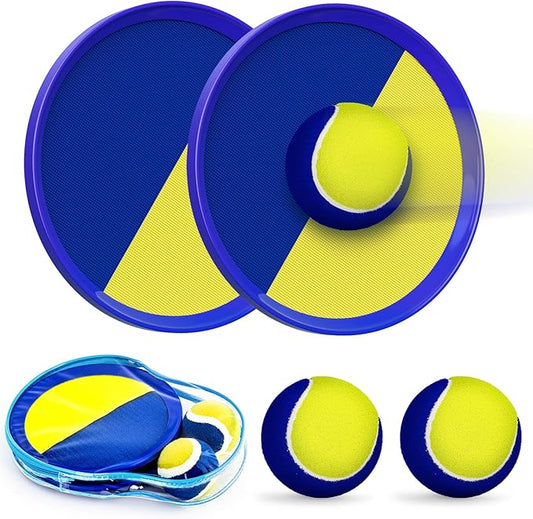 Aywewii Toss and Catch Ball Game Outdoor Toys for Kids Pool Toys Beach Toys Outdoor Yard Games Ball Catch Paddle Set for 3 4 5 6 7 8 9 10 Year Old Easter Basket Gifts