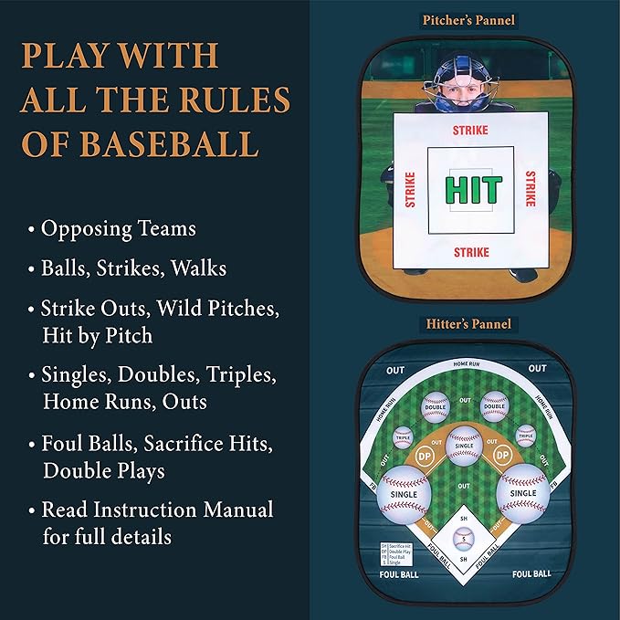 GUD Dart Board, Football & Baseball Games, Kids Birthday Party Dartboard, 12 Safe Darts, Boys & Girls Sports Party Supplies. Indoor Outdoor Party Age 7 8 9 10 11