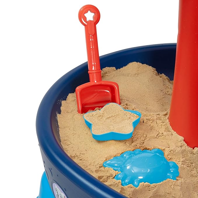 PAW Patrol Water Table by Delta Children | 3-Tier Water Table with 11-Piece Toy Set, Blue