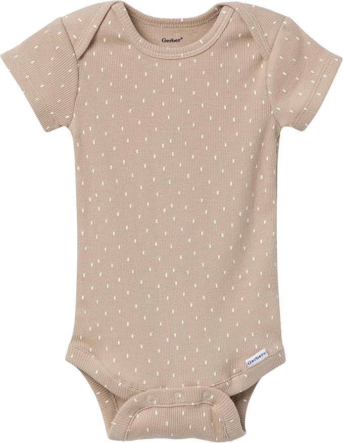 Gerber Baby Girls' 6-Pack Long-Sleeve Onesies Bodysuits