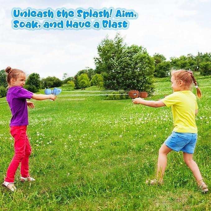 Water Sprinkler Toy for Kids Outdoor Water Toys for Yard Summer Lawn Pool Party Fun for Boys and Girls Water Toys for Kids Aged 3 and Above (Yellow)