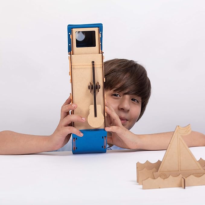 Smartivity Periscope 3D Wooden Model Engineering STEM Building Set for Kids Ages 6 and Up