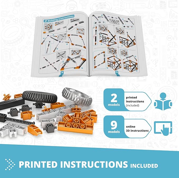 Engino - Stem, Architecture Set: Eiffel Tower, Sydney Bridge - Building Toys, Educational Toys for kids 9+, Gifts for Boys & Girls (11 Model Options)